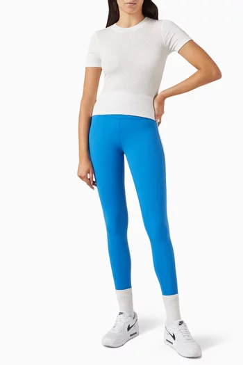 Louise Rib Short Sleeve