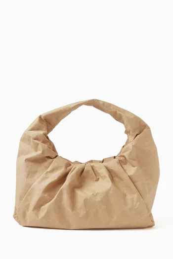 Paper-effect Shoulder Bag