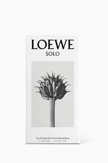 Solo Eau de Toilette, 100ml