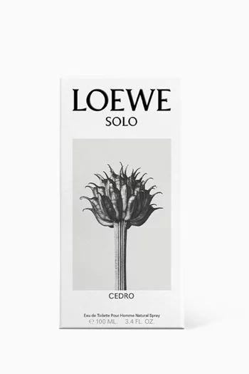 Solo Cedro Eau de Toilette, 100ml