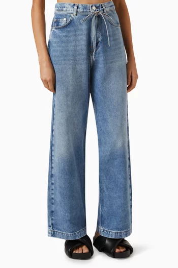 Elijah Low-waist Jeans in Denim
