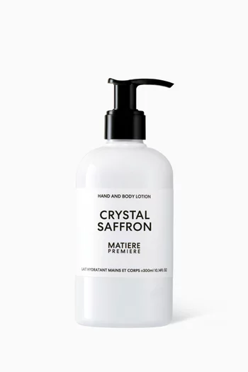 Crystal Saffron Hand & Body Lotion, 300ml