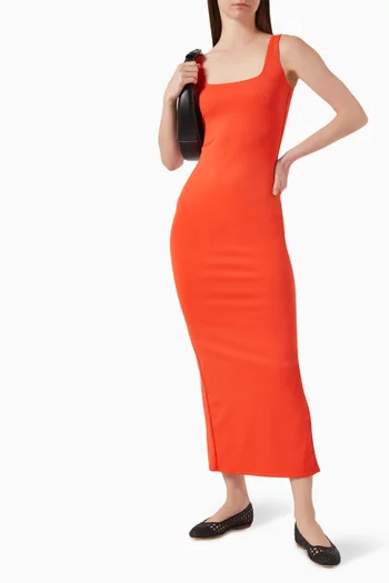 Modern Tank Maxi Dress in Scuba