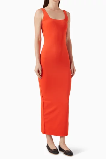 Modern Tank Maxi Dress in Scuba