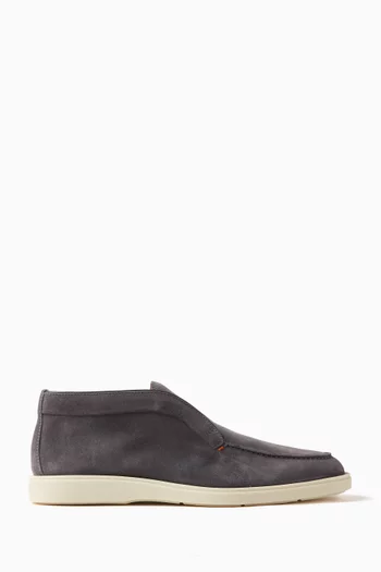 Digits Slip-on Desert Boots in Suede
