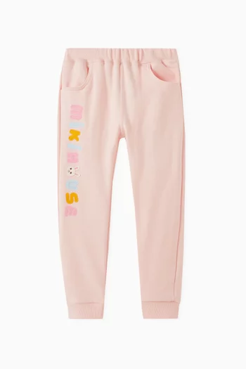 Logo Trousers in Cotton