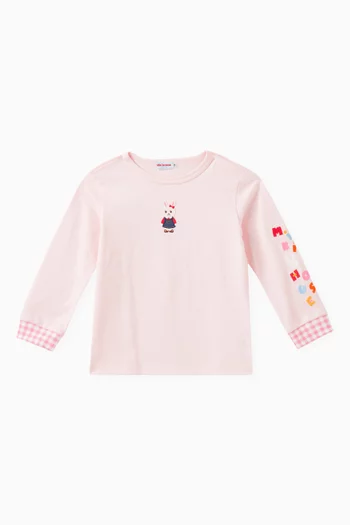 Rabbit Long Sleeved T-Shirt in Cotton