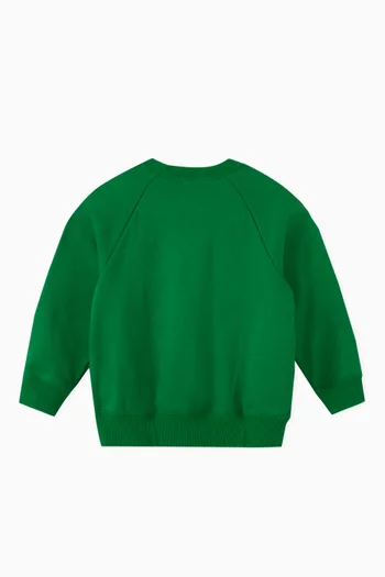 Logo Sweatshirt in Cotton