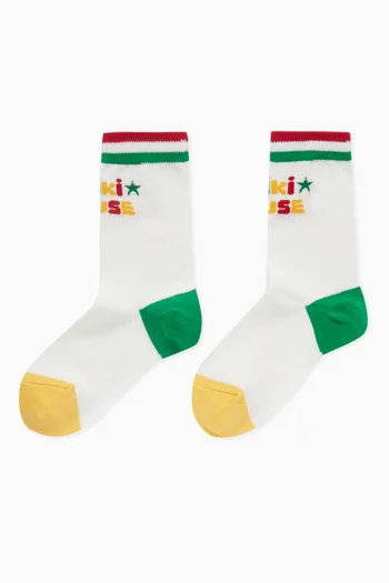 Logo Socks in Cotton