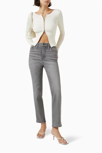 بنطال جينز جود كيرف بقصة مستقيمة دينم