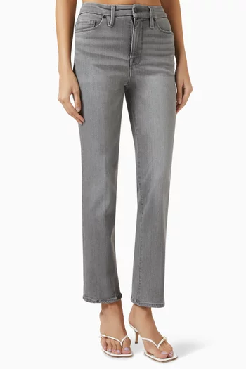 بنطال جينز جود كيرف بقصة مستقيمة دينم