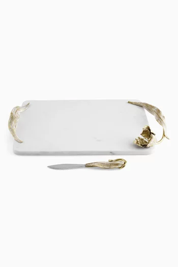 Tulip Cheeseboard & Knife Set