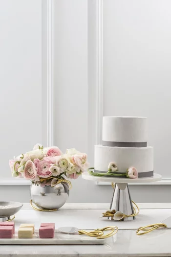 Calla Lily Cake Knife and Server Set