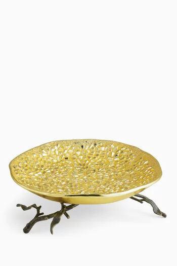 Pomegranate Footed Bowl