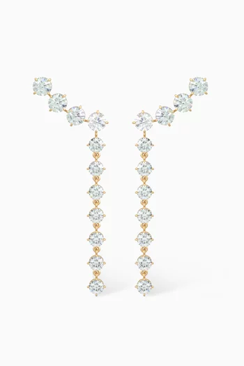 Gioia Diamond Drop Earrings in 18kt Gold