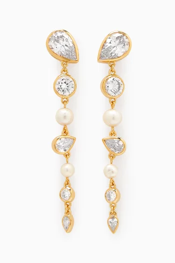 The Light of The Past Earrings in 14kt Yellow Gold