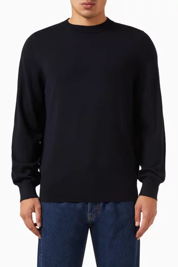 Crewneck Sweater in Merino-knit