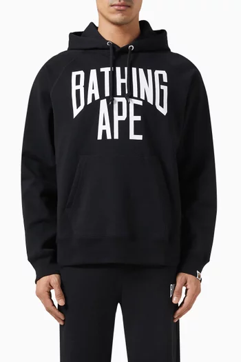 NYC Logo Hoodie in Cotton