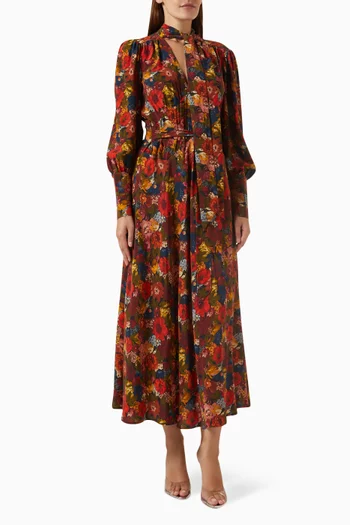 Bloosom Floral-print Dress