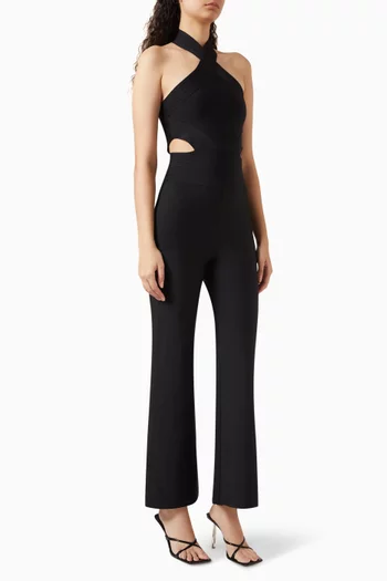 Frolic Cut-out Jumpsuit in Jersey