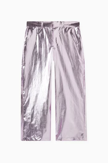 Frosted Metal Pants in Polyester