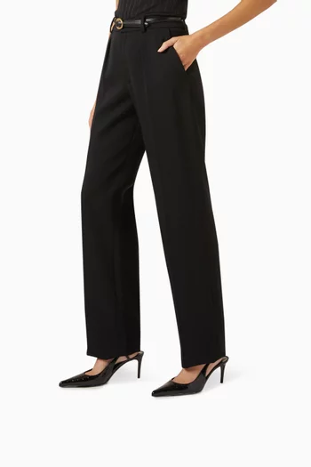 Vendome 70 Slingback Pumps in Croc-embossed Leather
