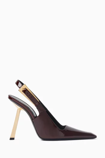 Lee Slingback Pumps in Patent Leather