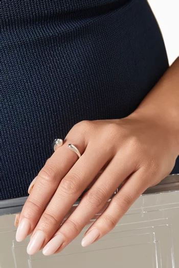 Oculus Ring in Sterling Silver