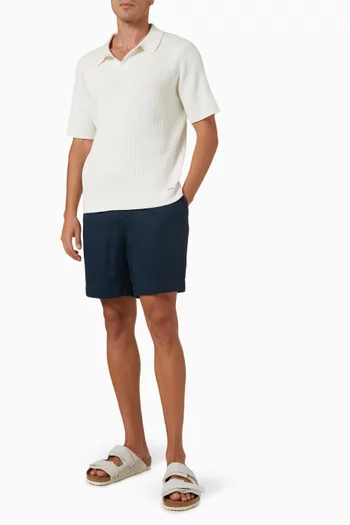 Drawstring Shorts in Tencel