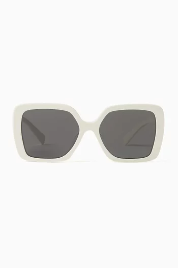 Oversized Sunglasses in Acetate