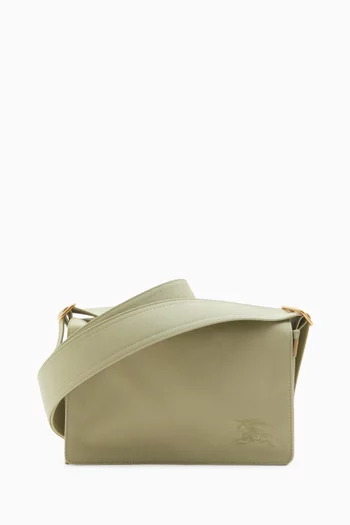 Trench Crossbody Bag in Cotton Blend
