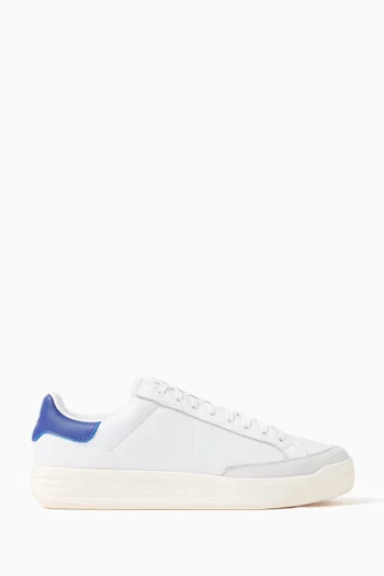 Kith x Adidas Rod Laver Sneakers in Mesh & Leather