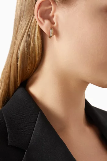 Luisa Hoop Earrings in 18kt Gold