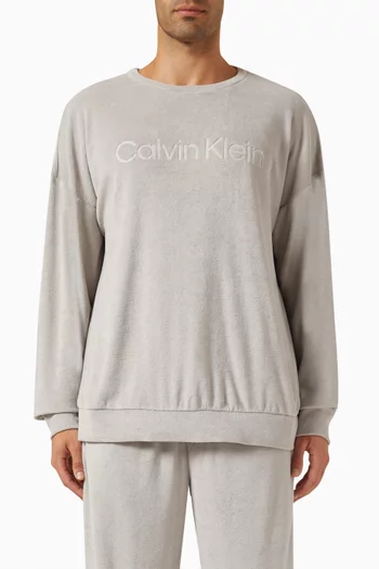 Lounge Sweatshirt in Cotton-blend