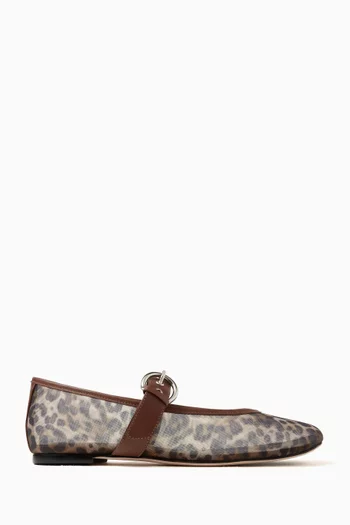 Bethany Ballet Flats in Nappa