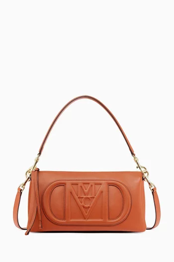 Small Mode Travia Shoulder Bag in Spanish Calf Leather