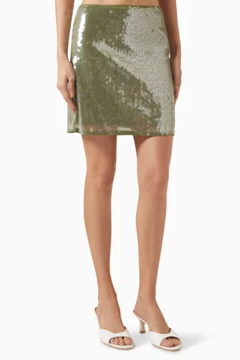 Vedette Embellished Mini Skirt