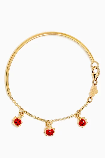 Ladybug Bracelet in 18kt Gold