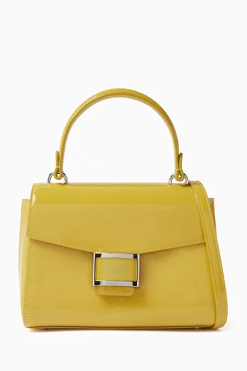 Small Katy Top-handle Bag in Patent Leather