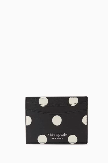 Morgan Sunshine Cardholder in Faux Leather