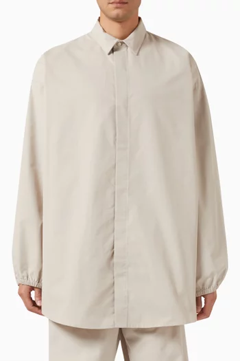 Button Down Shirt in Cotton-blend