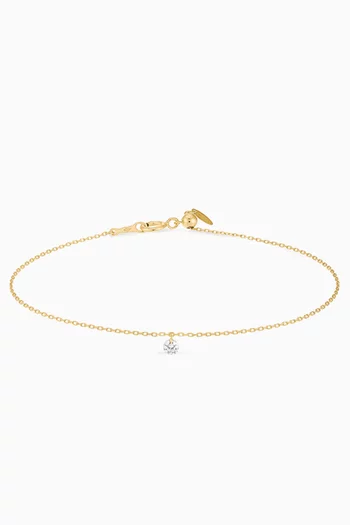 Danaé Diamond Bracelet in 18kt Gold
