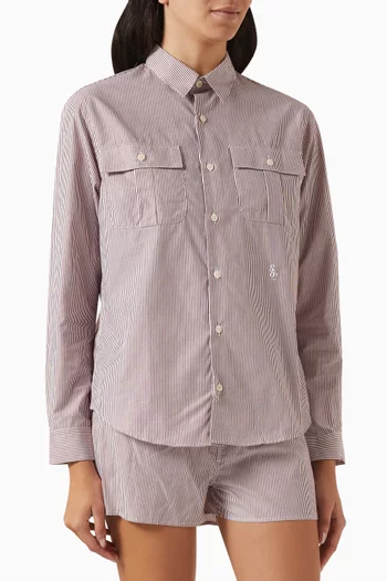 SRC Utility Shirt in Cotton-poplin