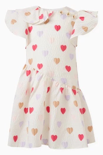 Ruffled Heart Dress