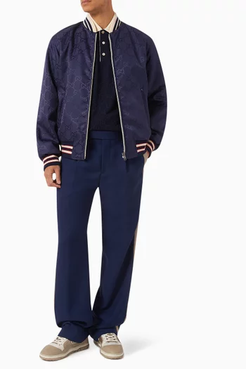 Reversible Jacket in Nylon Canvas