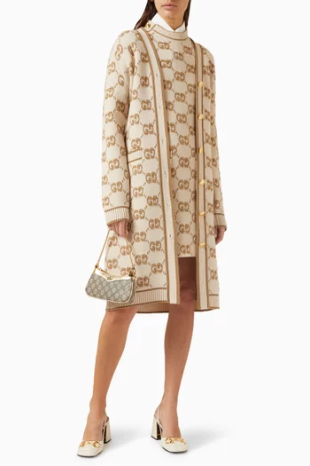 GG Jacquard Cardigan in Wool Bouclé