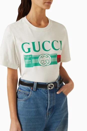Blondie Belt in Leather