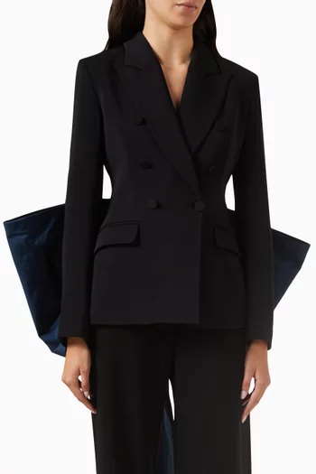 Bow-detail  Tailored Jacket