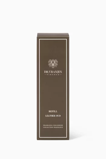Leather Oud Diffuser Refill, 500ml