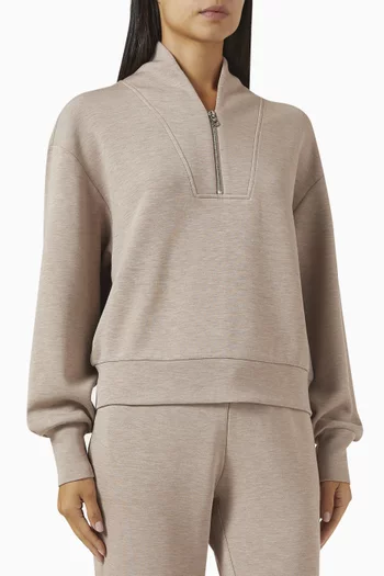 Davidson Half-zip Sweatshirt in DoubleSoft®